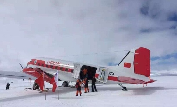 “雪鹰601”完成中国第40次南极考察全部飞行任务