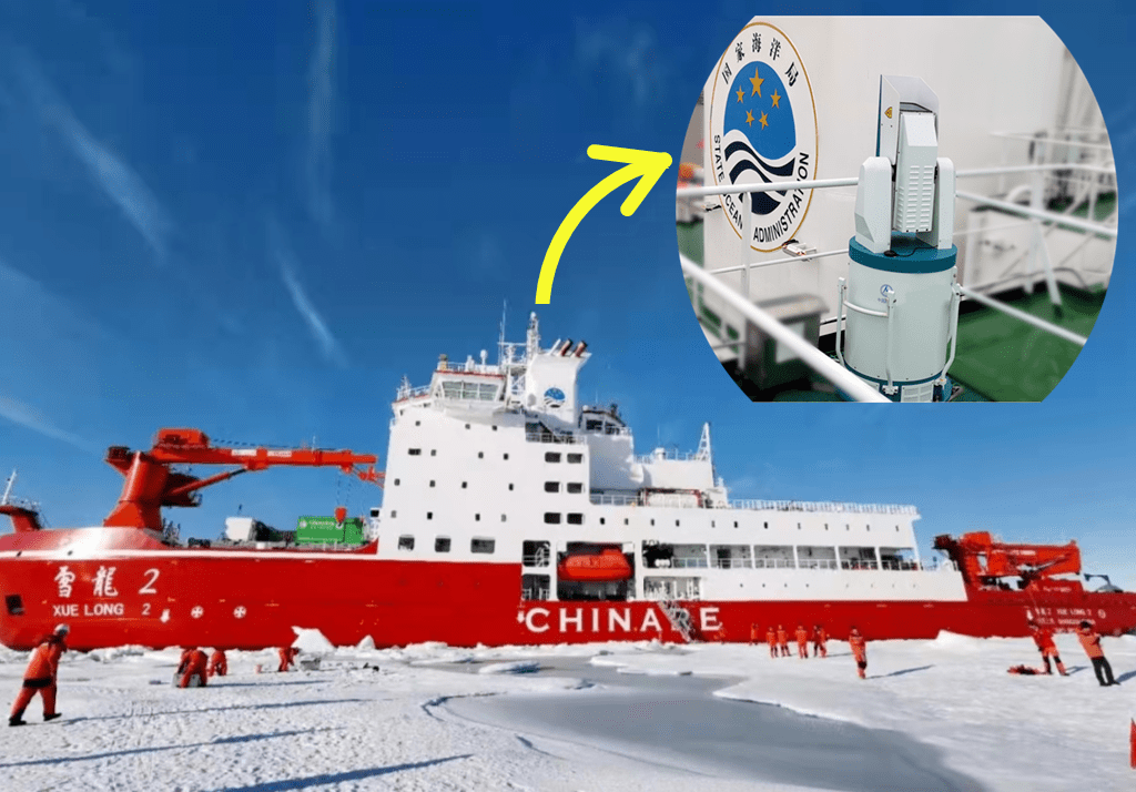 “雪龙”号和“雪龙2”号穿越赤道返回北半球