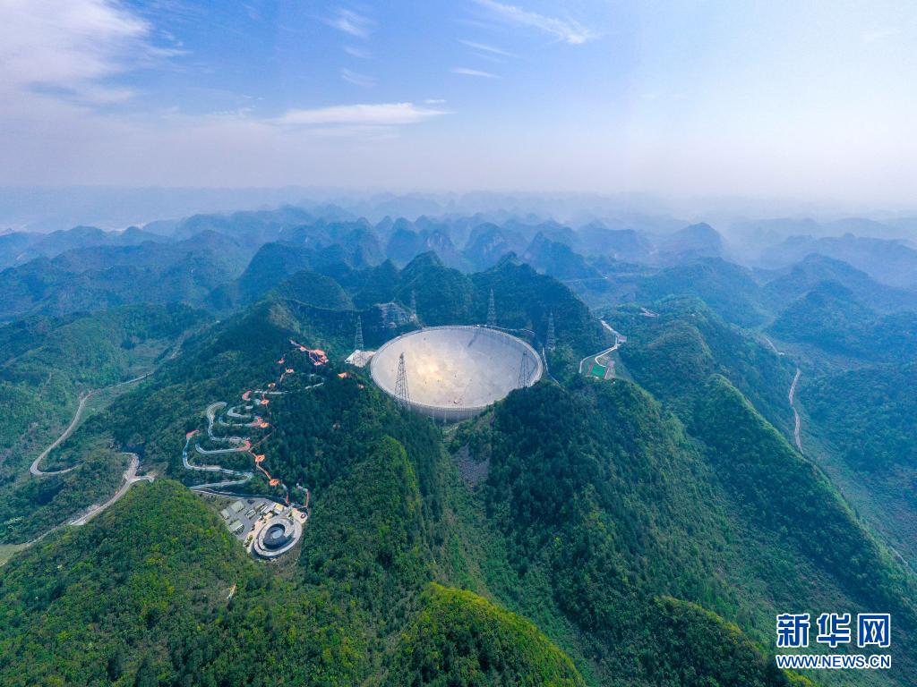 中国天眼的奇幻美景