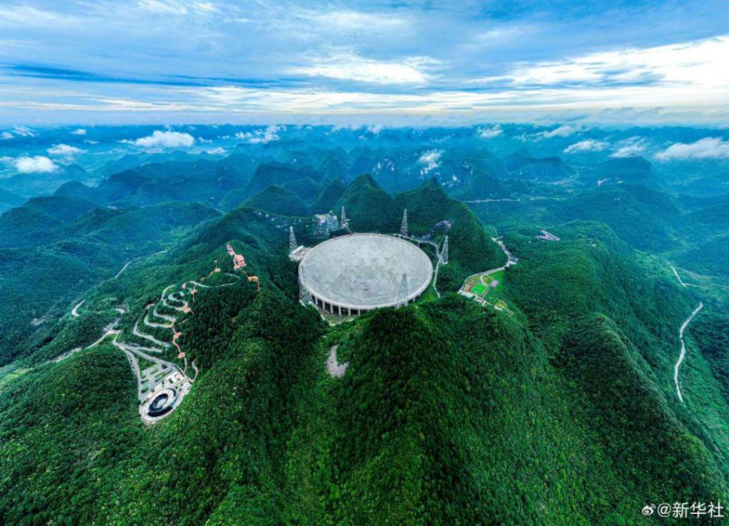 新华社消息丨“中国天眼”发现脉冲星数量突破1000颗