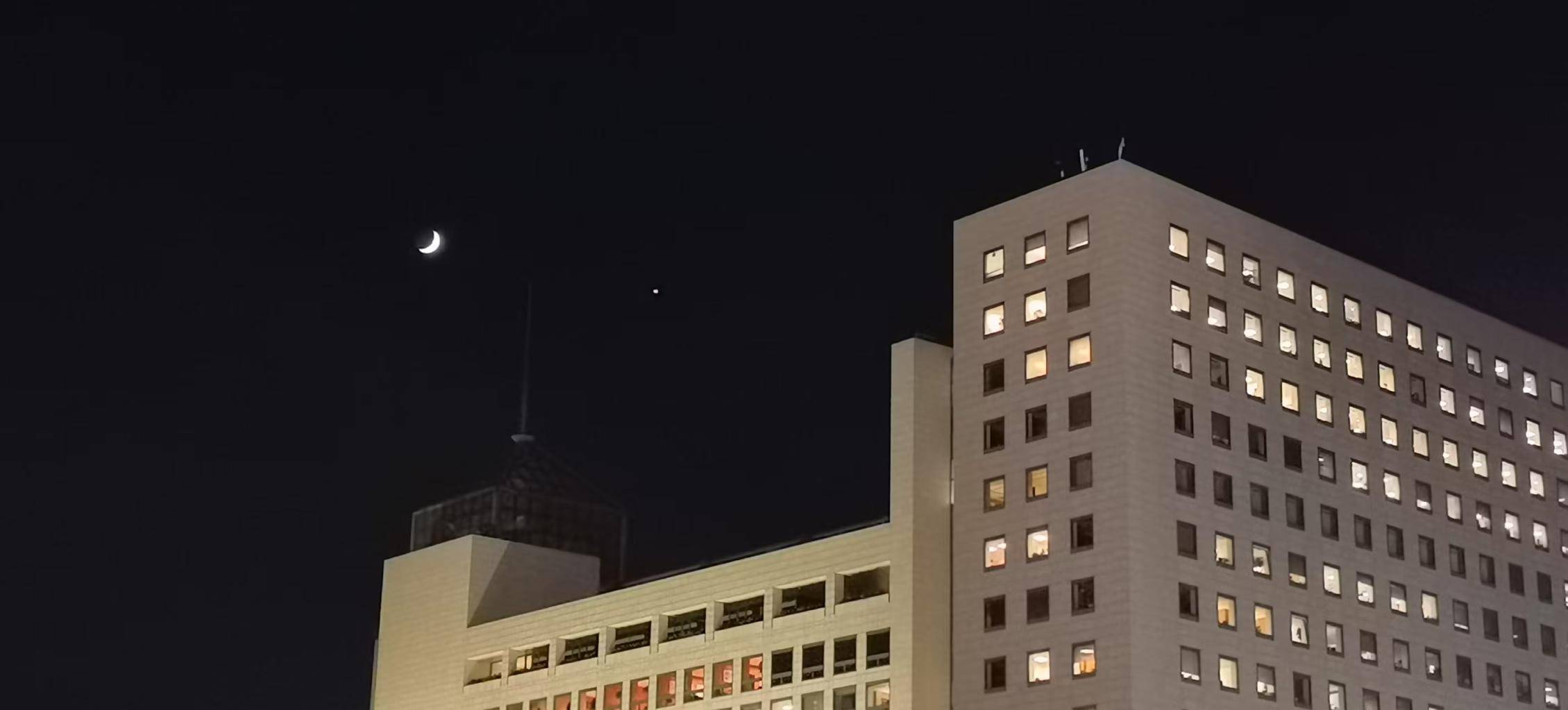 3月2日金星伴月 这幕高颜值“星月童话”别错过