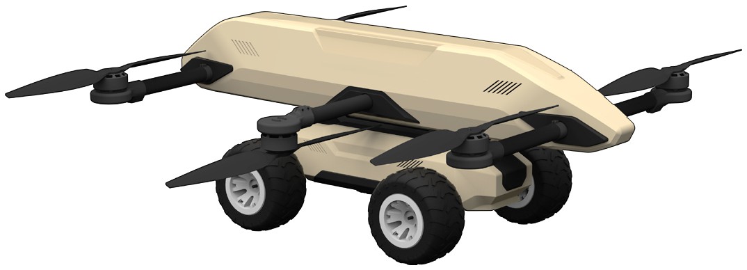 新华社消息丨我国科学家“搭积木”搭出9厘米微型无线陆空两栖机器人