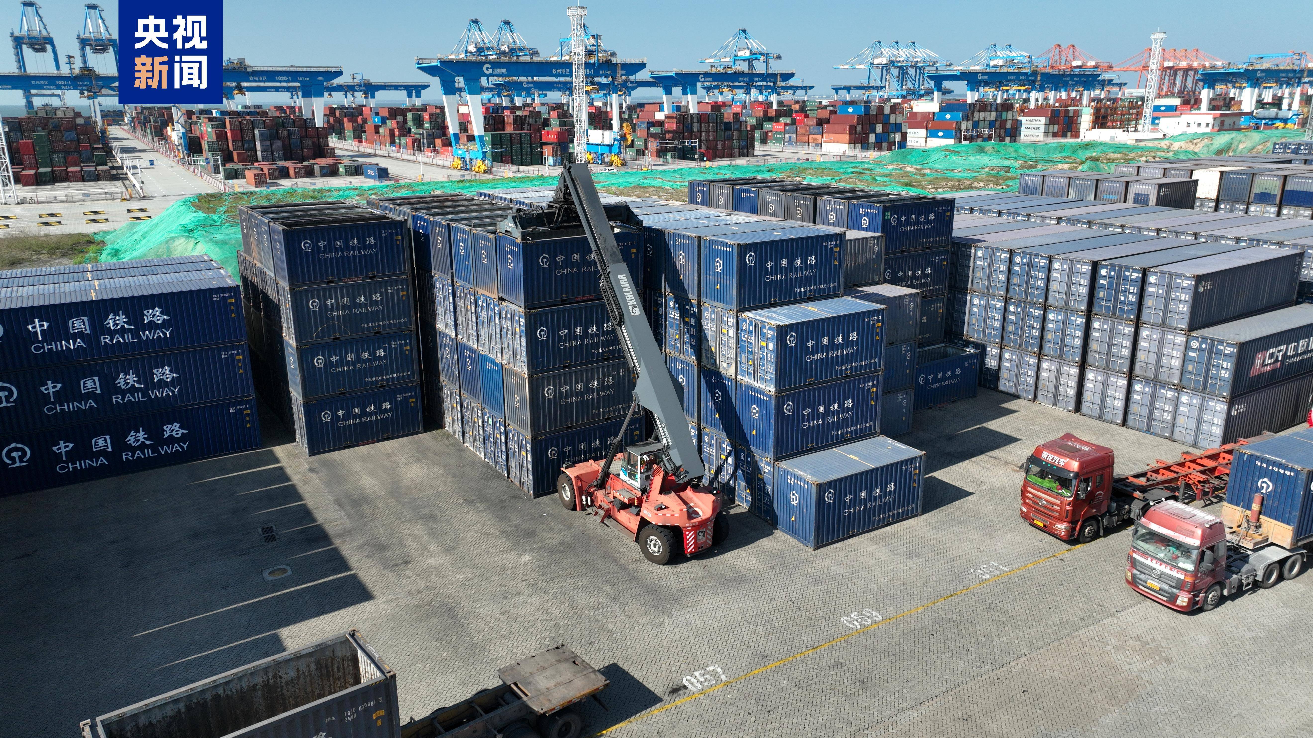 前5月全国社会物流总额同比增长5.3%