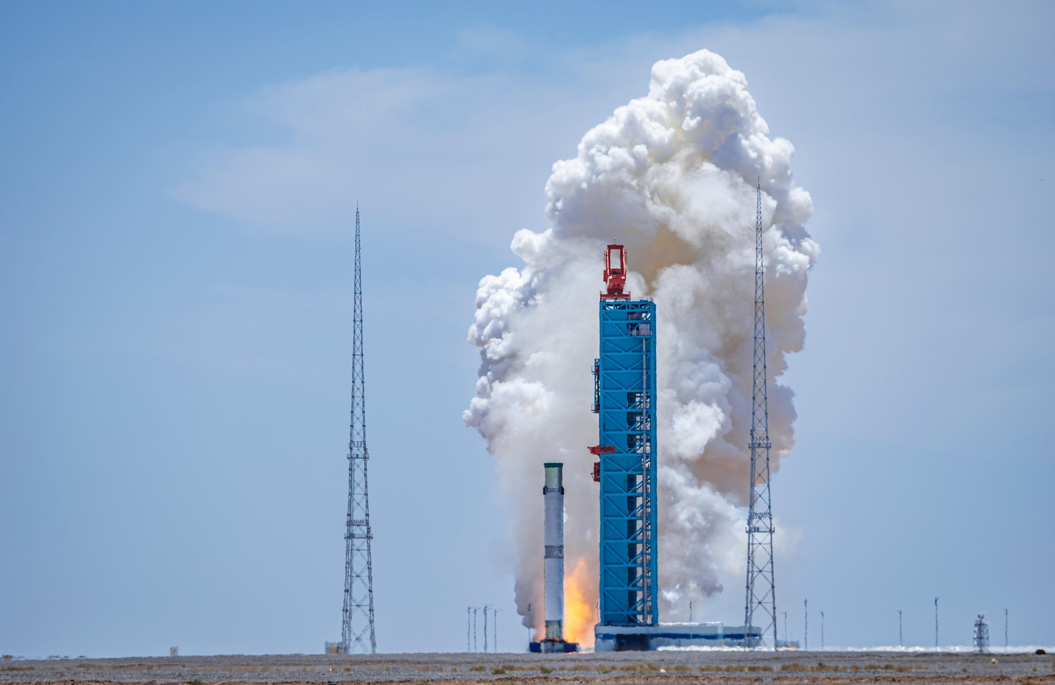 秀我中国|长征十号首次系留点火试验取得圆满成功
