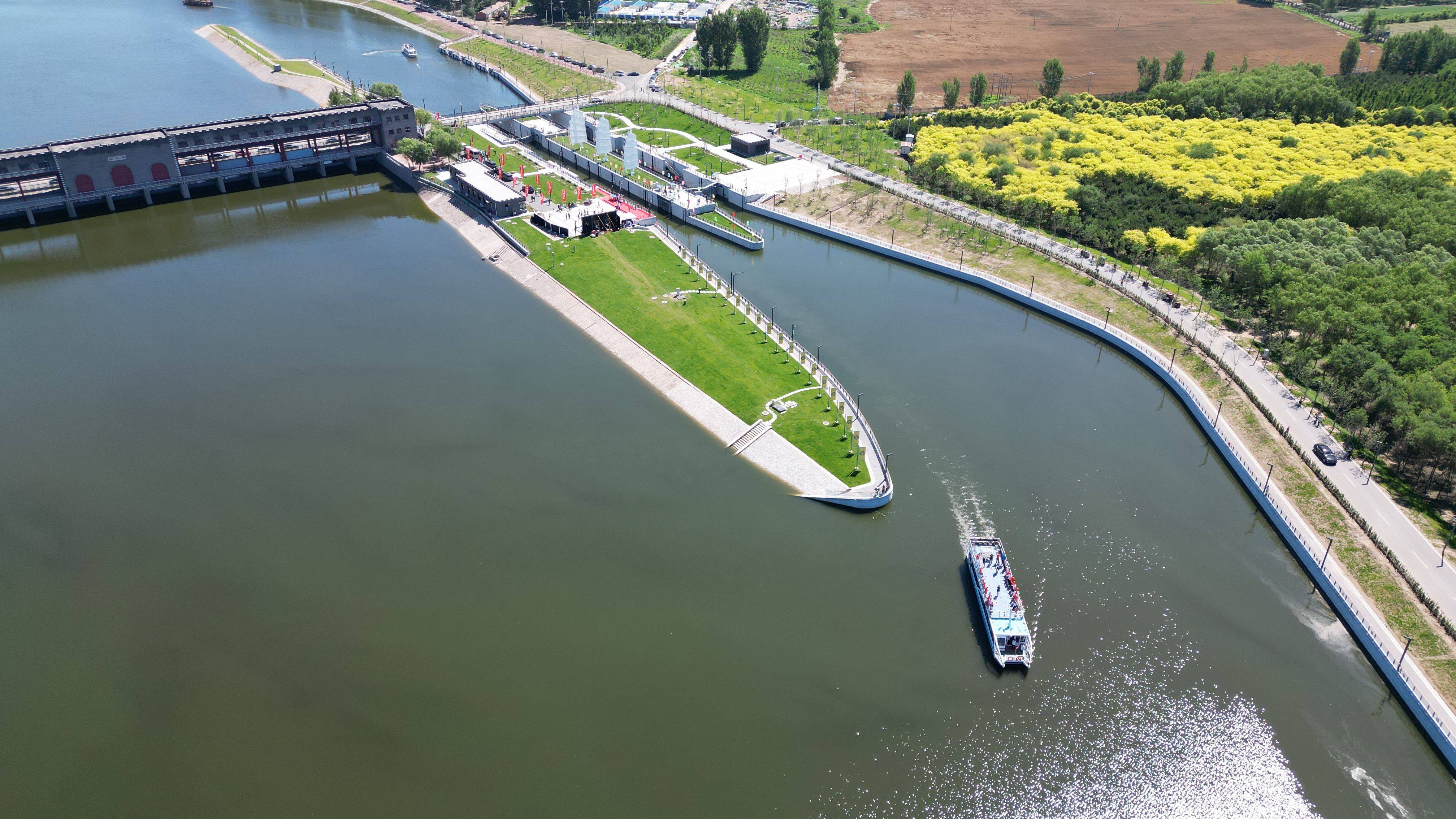 京杭大运河北京段电子航道图绘制完成