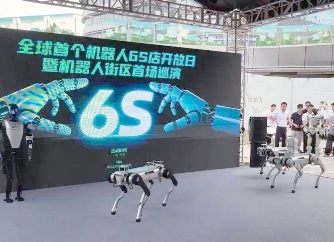 到6S店，定制一款专属机器人